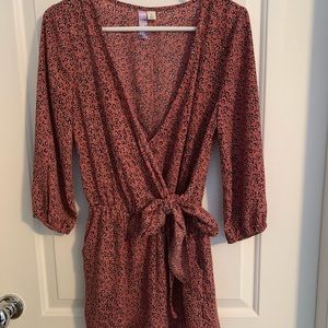 3/4 Length Sleeve Romper